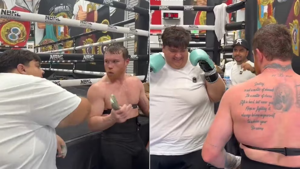 Canelo Álvarez ofrece miles de dólares al influencer Paulo Chavira por reto viral
