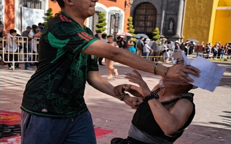 ¿Qué pasó con el adulto mayor agredido en la Carrera de Colores Huamantla? Ya hubo acuerdo (VIDEO)