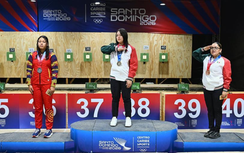 México brilla en Tiro Deportivo con dos oros en Centroamericanos