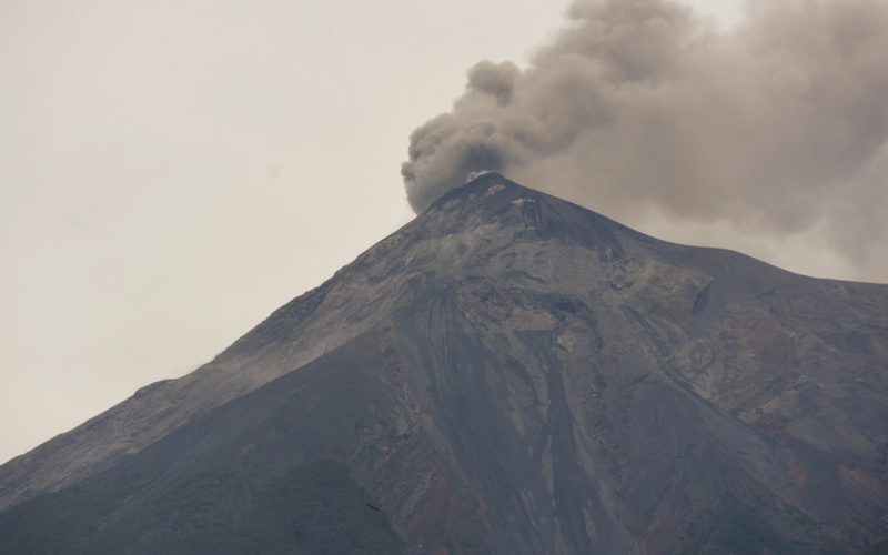 Volcán de Fuego en Guatemala finaliza erupción sin víctimas reportadas