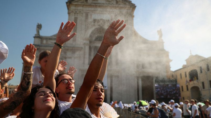 Por primera vez, las 27 principales ciudades de Italia están en alerta roja por calor