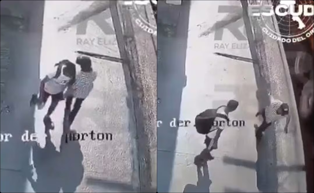 Adulto mayor muer* atropell4do por tráiler en Monterrey, Nuevo León; fue empujado por un joven