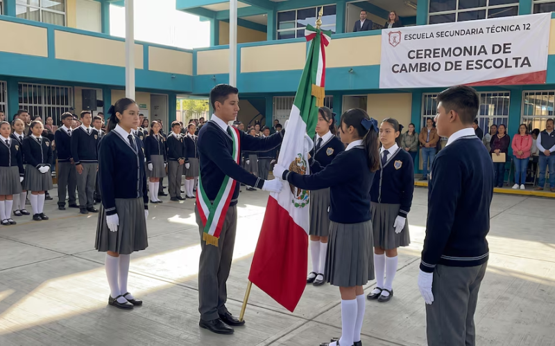 SEP acaba con la tradición de las escoltas escolares que inició con Porfirio Díaz hace más de 100 años