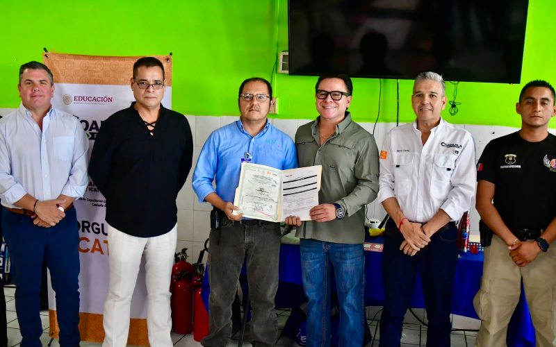 GOBIERNO DE COAHUILA E ICATEC FORTALECEN LA PREVENCIÓN Y SEGURIDAD LABORAL EN EMPRESAS DE FRONTERA