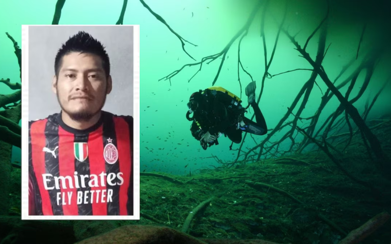 Rescate de Erasto Crisanto: Un arpón dio a buzos indicios para localizar al pescador en cenote