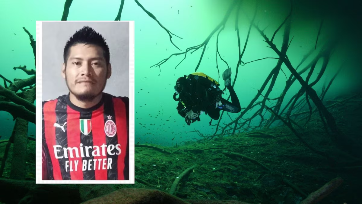 Rescate de Erasto Crisanto: Un arpón dio a buzos indicios para localizar al pescador en cenote