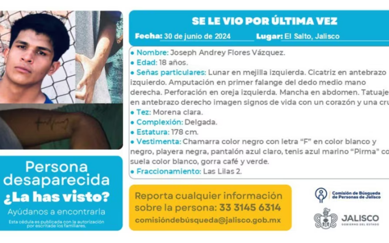 Buscaba a sus dos hijos en Jalisco: el mayor estuvo 16 meses en el Semefo sin aviso y el menor sigue desaparecido