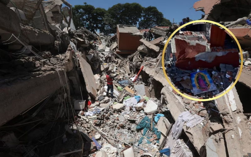 El ‘milagro’ de la Virgen de Guadalupe en Colombia: ni el terremoto pudo destruirla
