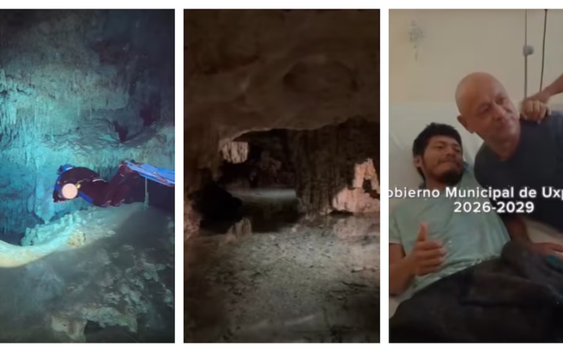 Iban a rescatar su cuerpo y lo localizan con vida tras 15 días desaparecido: los relatos y videos del milagro en un cenote en Veracruz