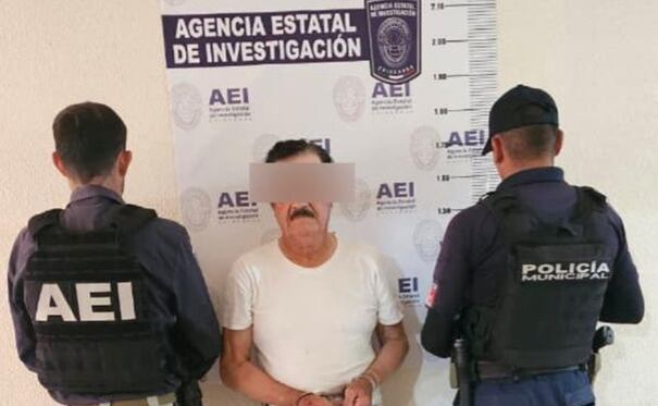 Detienen a hombre acusado de mat*r y lesionar a padre e hijo en Chihuahua; disputa por terreno sería el móvil del crimen