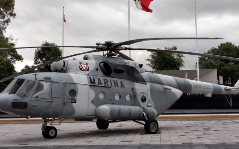 Aterriza de emergencia un helicóptero de la Marina en Jalisco; hay tres elementos heridos