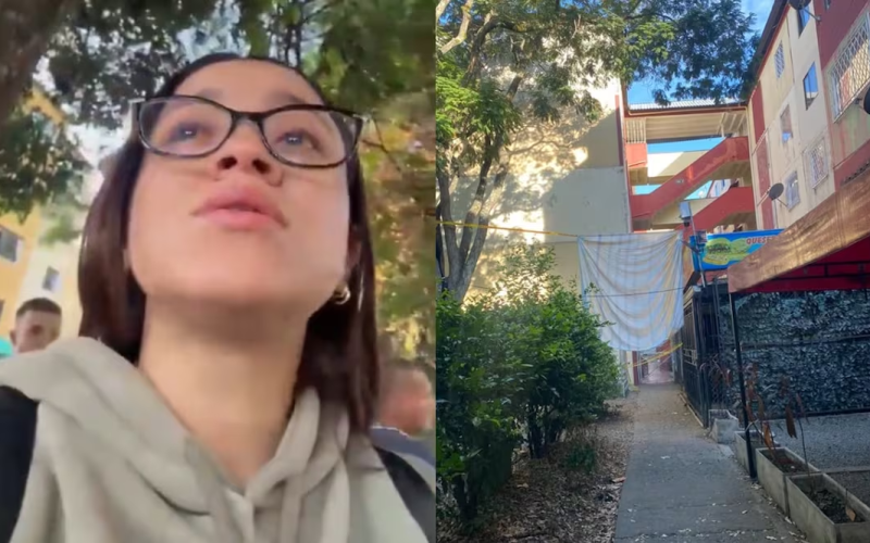 Joven pide ayuda para recuperar el cuerp* de su mamá tras quedar atrapada en Cali; «solo vienen a tomarle fotos»