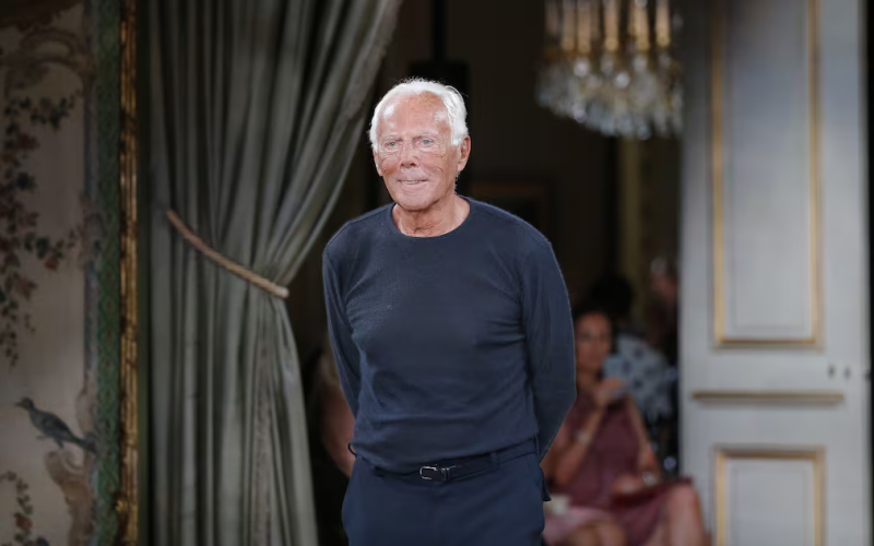 Preparan serie biográfica autorizada de Giorgio Armani; así será el único proyecto respaldado por su casa de moda