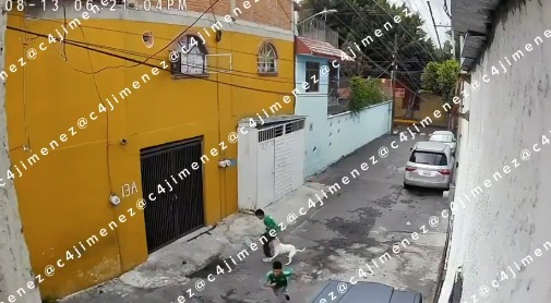 “Me voy a m0rir”: perro ataca a niño que jugaba en calles de Iztapalapa y queda registrado en video