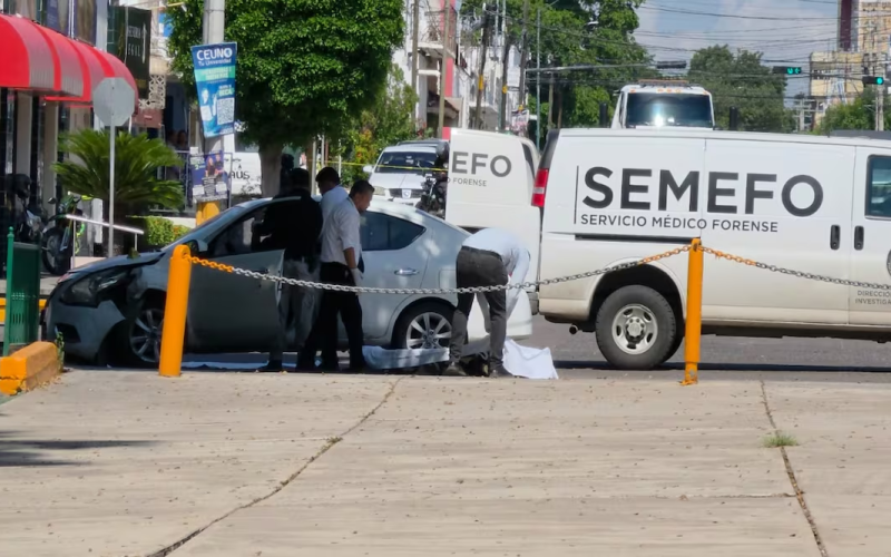 Culiacán registra seis asesinat*s en distintos puntos; dos víctimas fueron atacadas frente al Palacio de Gobierno
