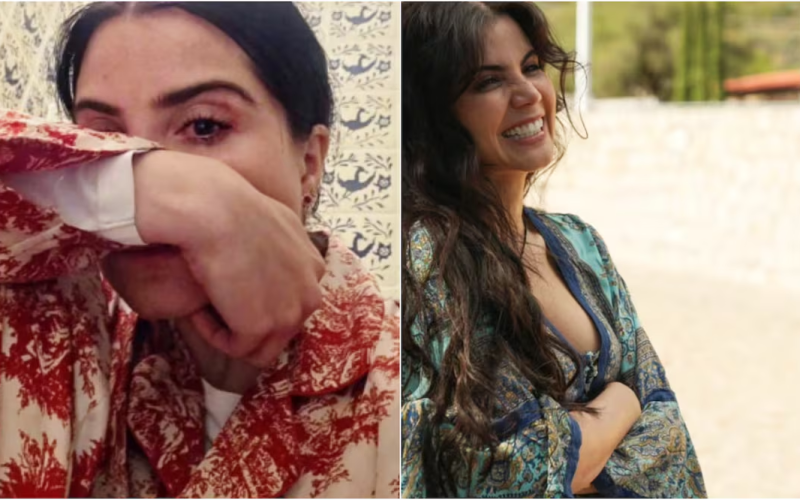 Entre lágrimas, Cinthia Aparicio reconoce que atraviesa días difíciles: «sanar no significa dejar de sentir»