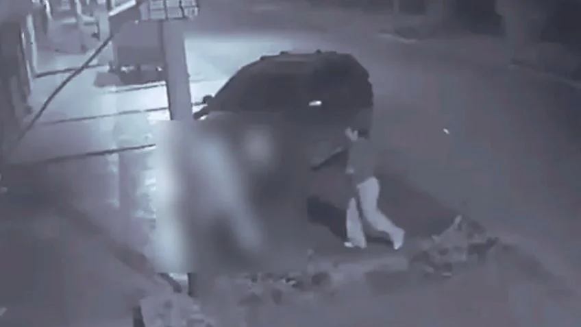 Hombre mat4 a adulto mayor tras encontrarlo con su esposa: cámaras captaron el ataque