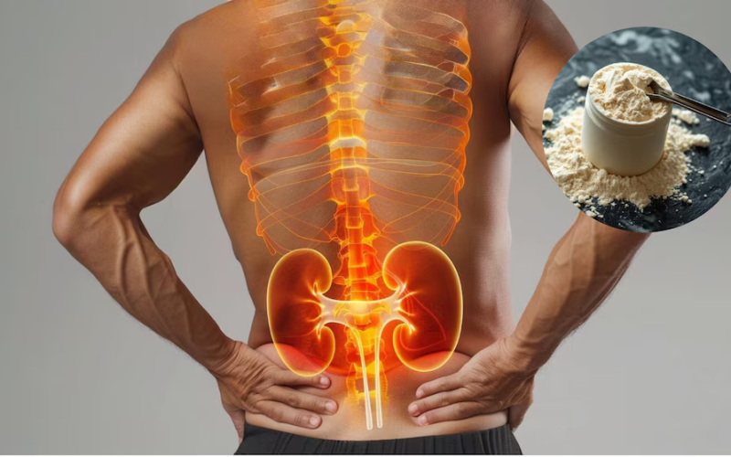 Daño renal por proteína en polvo: La cantidad máxima al día que tus riñones pueden filtrar