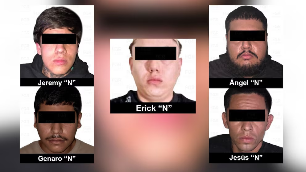 Procesan a cinco integrantes de “Los Deltas”, brazo armado del CJNG, tras cateos en Jalisco