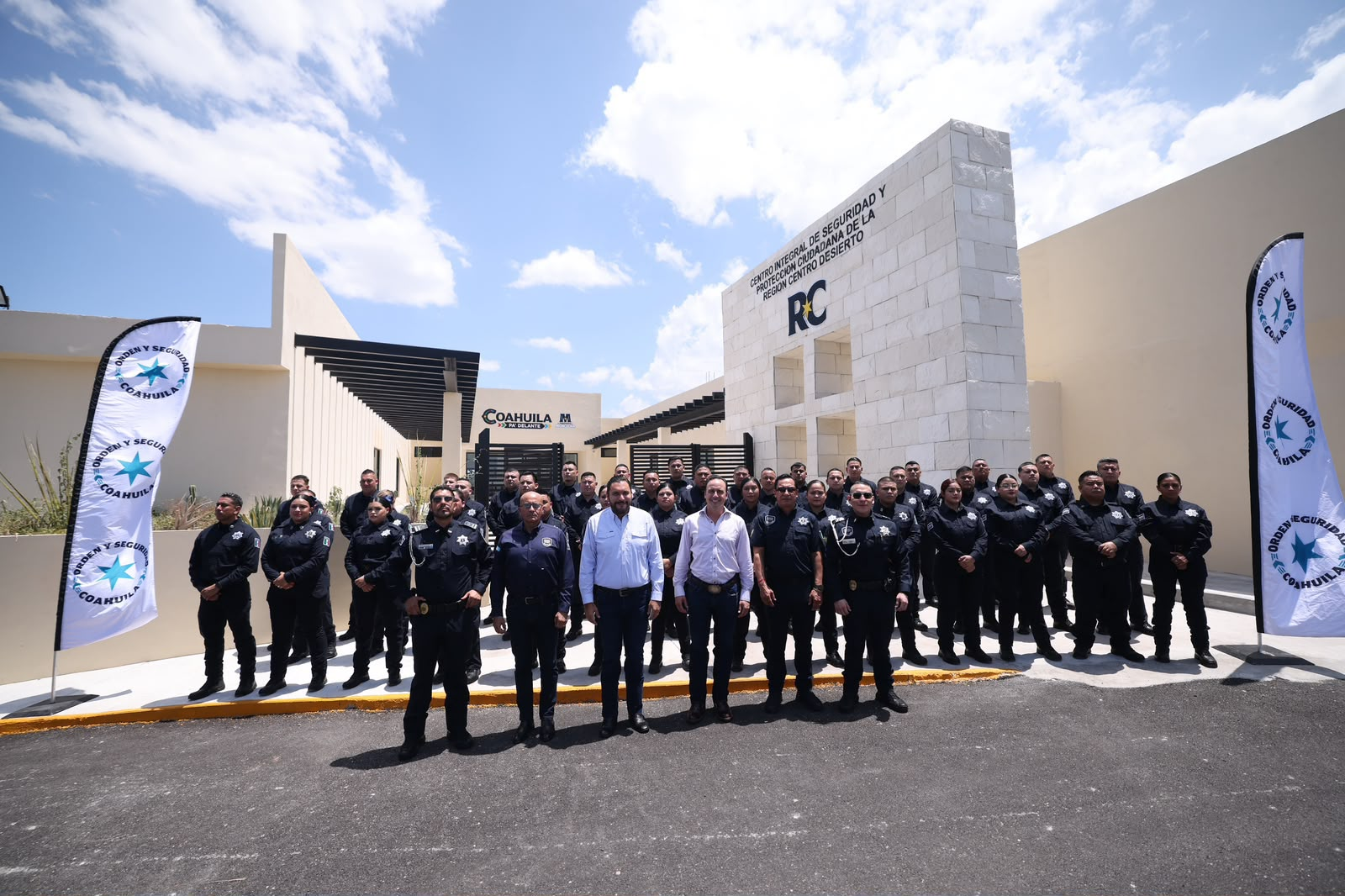 INAUGURAN CENTRO INTEGRAL DE SEGURIDAD Y PROTECCIÓN CIUDADANA EN LA CENTRO DESIERTO