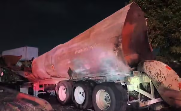 M*eren cuatro en explosión de pipa en Tlaquepaque, Jalisco; la zona permaneció cerrada durante varias horas