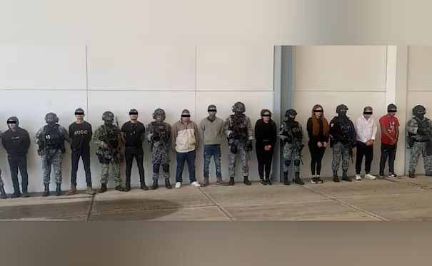 Detienen a pareja e hija de «Tío Lako», jefe regional del CJNG en Michoacán; detienen a otros nueve integrantes del cártel