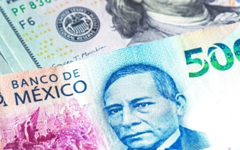 Peso mexicano avanza frente al dólar por expectativas sobre conversaciones entre EU e Irán