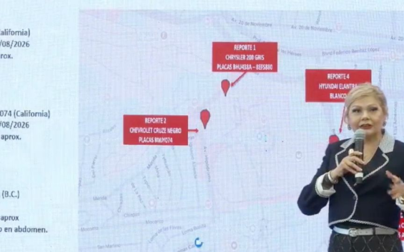 Fiscalía confirma el hallazgo de cuatro cu3rpos en automóviles en Tijuana durante un periodo de seis horas