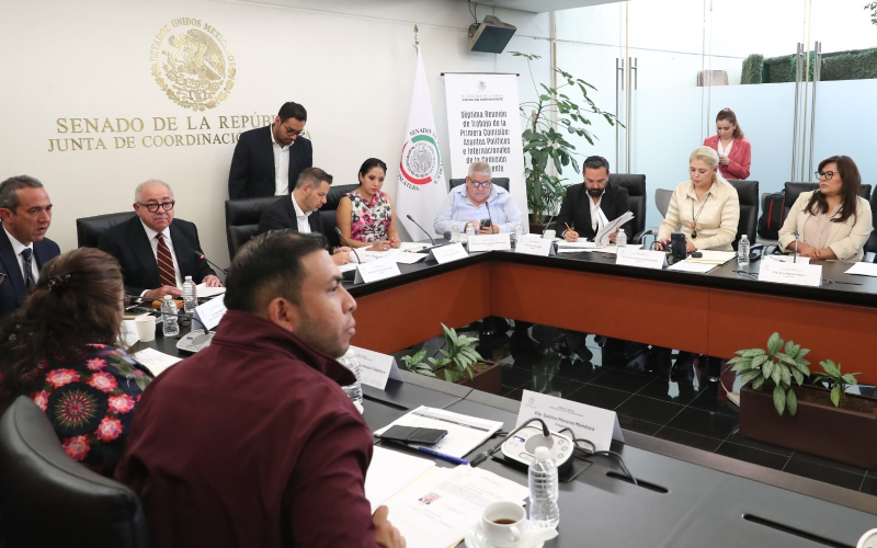 La Primera Comisión de la Permanente concluyó sus trabajos; durante el receso legislativo aprobó 97 puntos de acuerdo