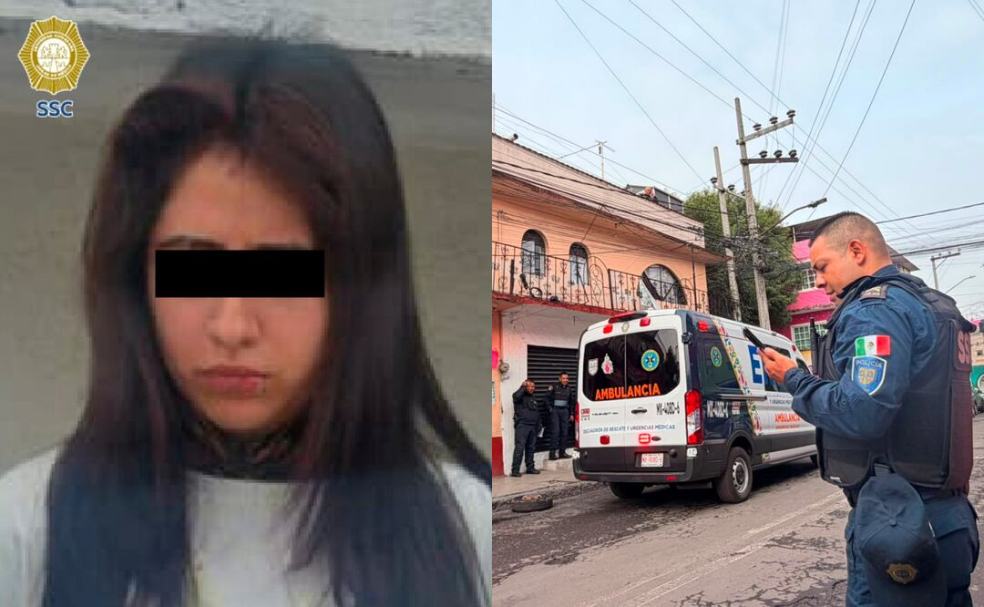Mujer es detenida tras muert3 de su pareja en Azcapotzalco; asegura que forcejeó con él antes de dispararle