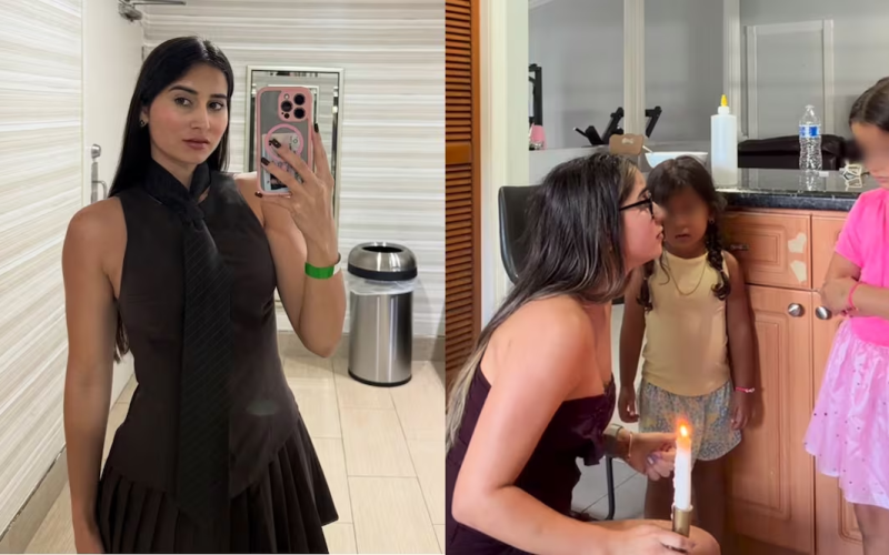 Influencer Meliza Campos es detenida en Miami tras verter cera caliente sobre sus hijas y provocar un incendio en su casa; ¿quién es?