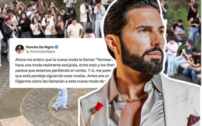 “Moda realmente estúpida”: Poncho de Nigris explota contra la tendencia de farmear aura