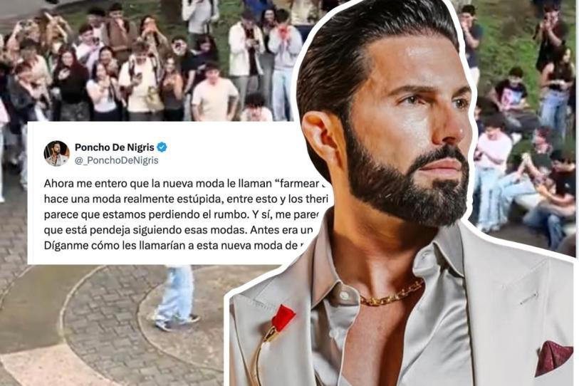 “Moda realmente estúpida”: Poncho de Nigris explota contra la tendencia de farmear aura