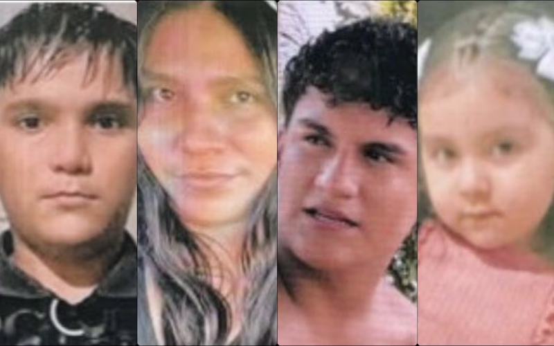 Autoridades buscan a seis miembros de una familia desaparecida en Mazatlán, Sinaloa; emiten fichas de localización