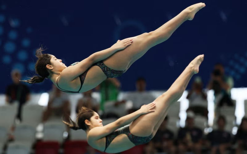 Mía y Lía Cueva derrotan a China: las gemelas ganan oro y plata en el Mundial de Clavados Rijeka 2026
