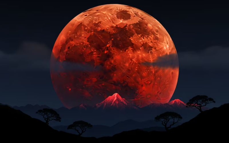 Por qué la Luna se pone roja durante el eclipse: la ciencia detrás de la “luna de sangre’’