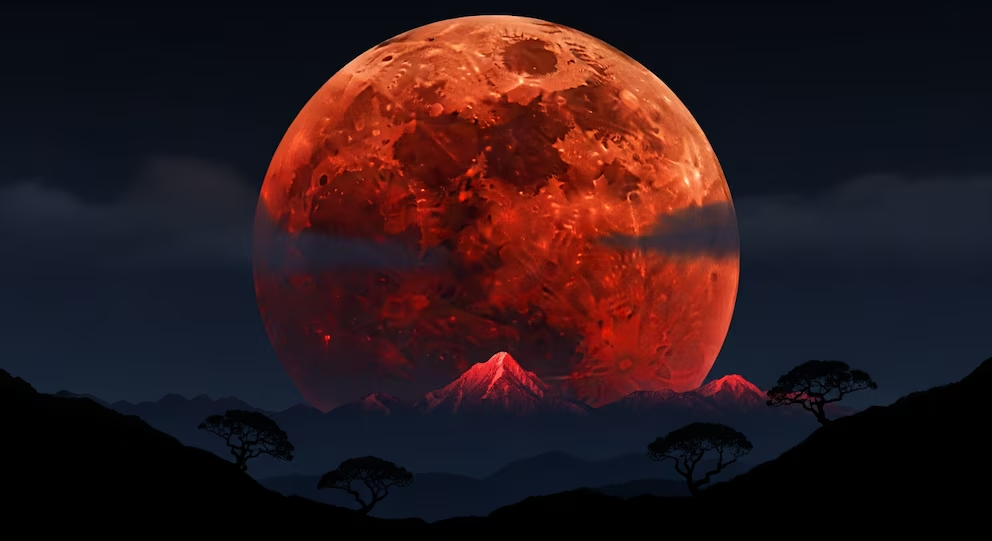 Por qué la Luna se pone roja durante el eclipse: la ciencia detrás de la “luna de sangre’’