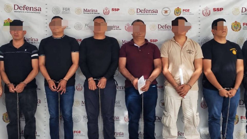 Detienen a cinco elementos de la Marina y un policía estatal por s*cuestro exprés en Veracruz