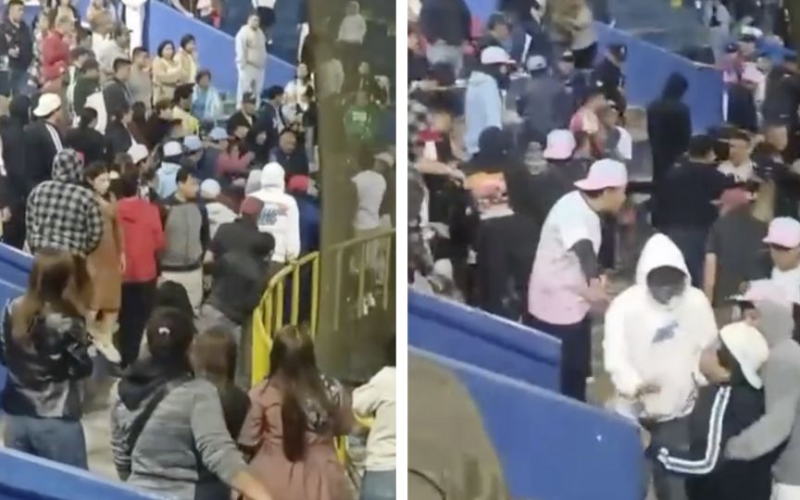 B*lacera en estadio de beisbol en Veracruz deja tres personas heridas; reportan que policías intentaban controlar una riña y d*spararon