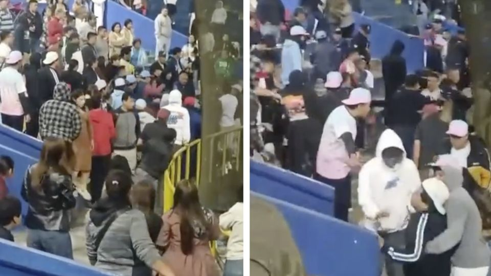 B*lacera en estadio de beisbol en Veracruz deja tres personas heridas; reportan que policías intentaban controlar una riña y d*spararon