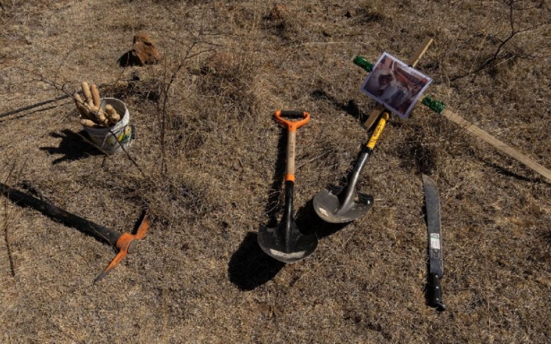 Buscadoras de Sonora encuentran una fosa con r3stos óseos y más de 50 casquillos percutidos