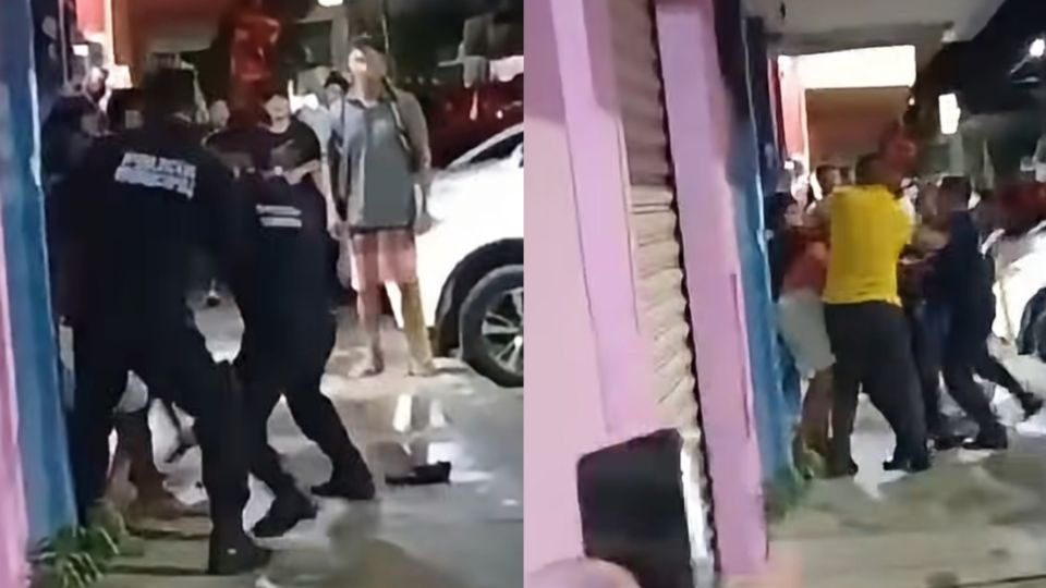 Acusan g*lpiza de policías municipales contra ciudadanos en Cihuatlán, Jalisco, por no traer casco