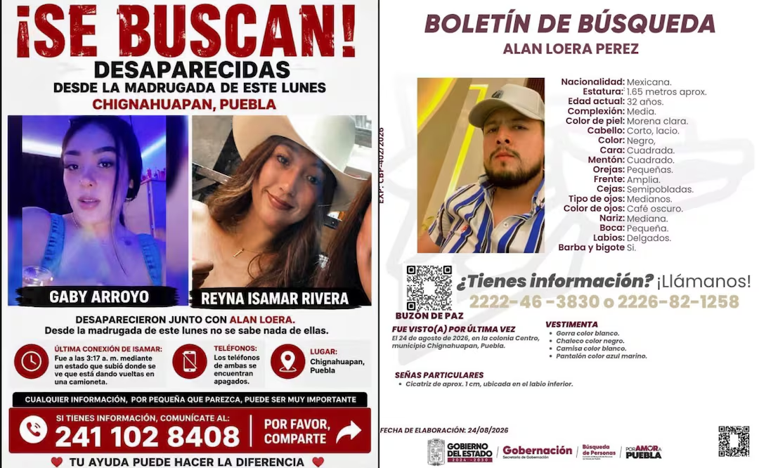 Localizan sin vida a tres jóvenes reportados como d*saparecidos en Puebla; tenían huellas de vi*lencia