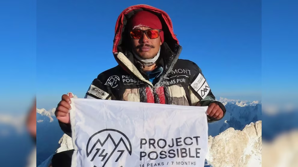 Falleció Nirmal Purja: el famoso alpinista de Netflix falleció tras una avalancha en el Broad Peak de Pakistán