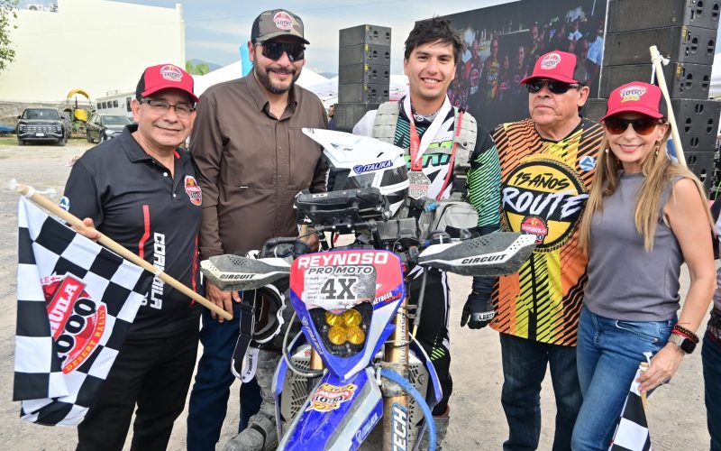 Reynoso conquista la meta de Coahuila 1000