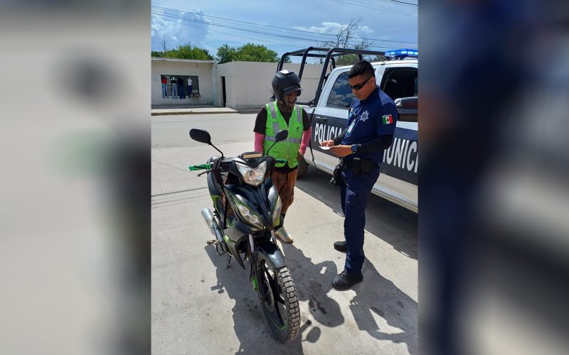MANTIENE SEGURIDAD PÚBLICA SABINAS ETAPA INFORMATIVA Y DE CONCIENTIZACIÓN