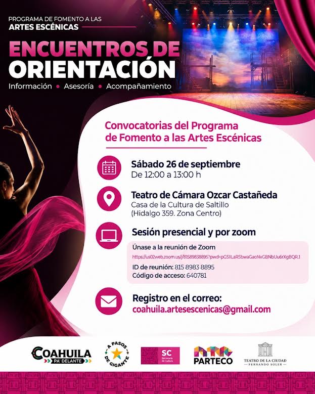 Fomenta Coahuila las artes escénicas