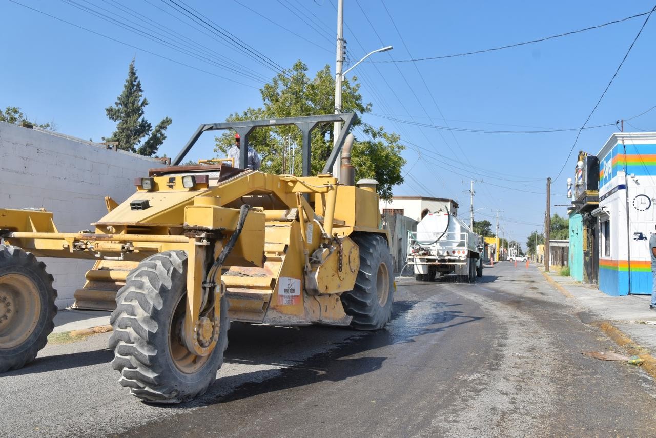 Inicia 4C recarpeteo en la Calle Hidalgo