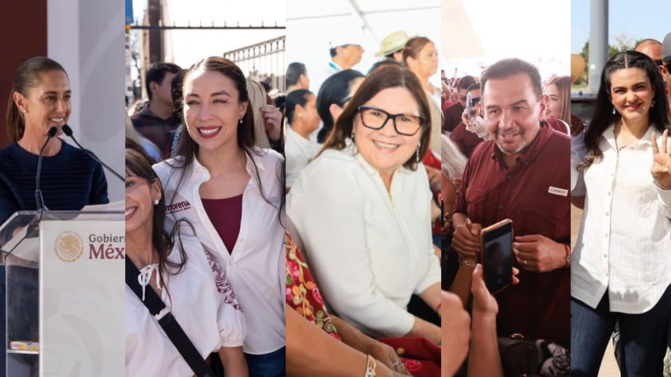 “Corcholatas” morenistas acompañan a Sheinbaum
