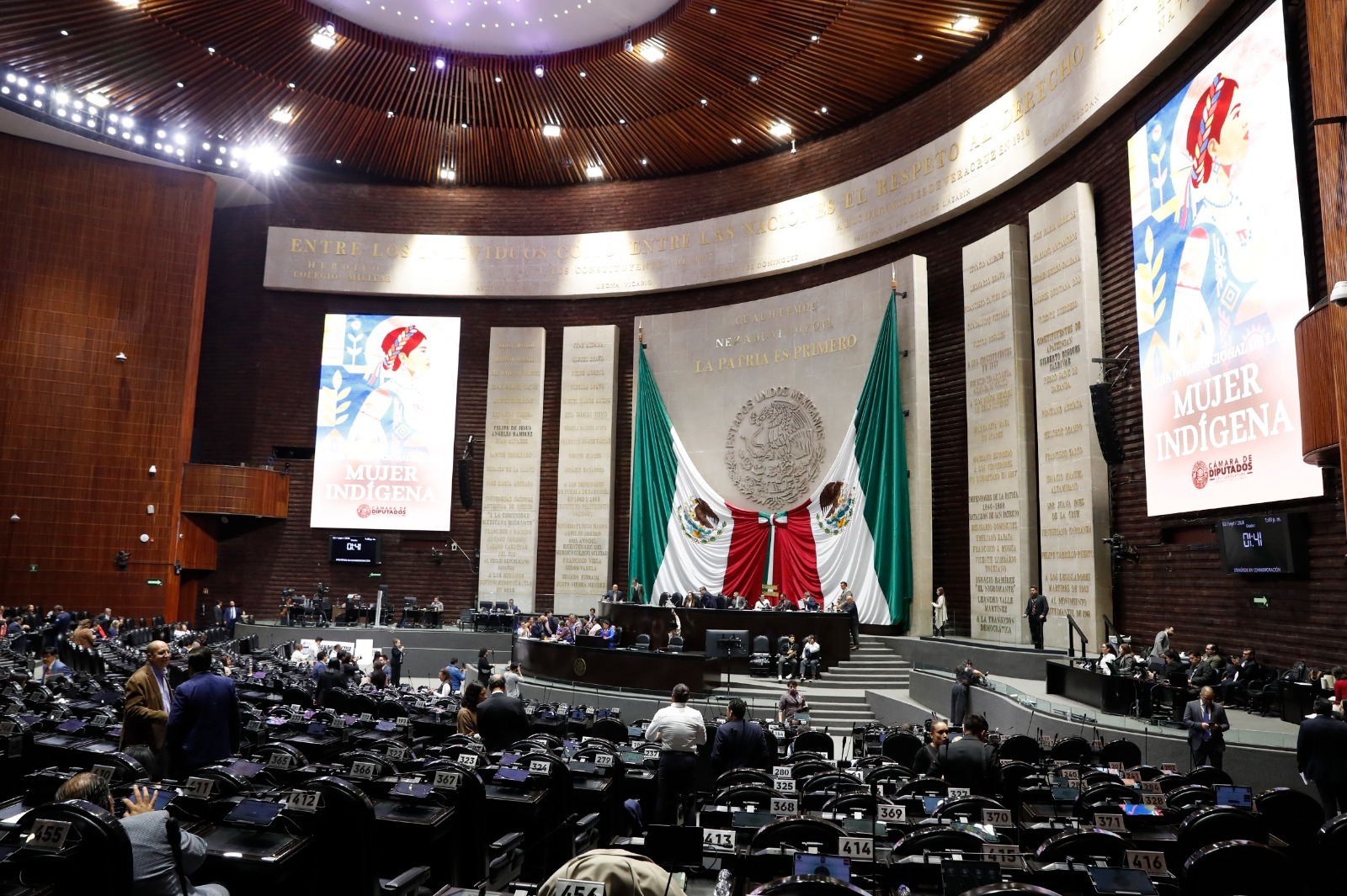 Conmemora la Cámara de Diputados el Día Internacional de la Mujer Indígena